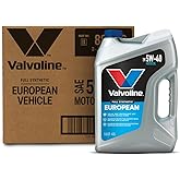Valvoline European Vehicle Full Synthetic SAE 5W-40 Motor Oil 5 QT, Case of 3