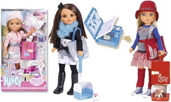 Amazon.es: Nancy Aventuras Por El Mundo Famosa 700009562 (surtido) COMPROBAR MUÑECA QUE HAY 3 DIFERENTES: Juguetes y juegos