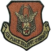 US Air Force Reserve Command OCP Spice Brown Patch with Hook Fastener (EA)