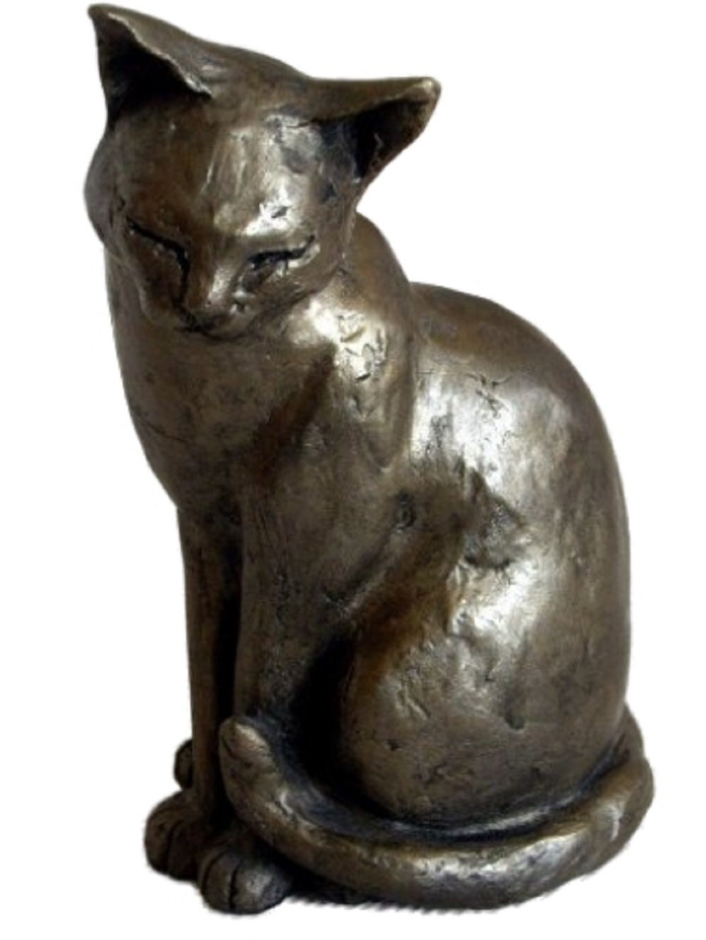 Maisie Bronze Cat Sculpture 18cm Paul Jenkins Frith Amazon.co.uk