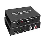 LVY HDMI Audio Extractor, 4K HDMI to HDMI + Audio