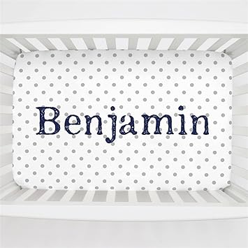 personalized mini crib sheets