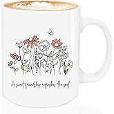 Christian Gifts for Women Ceramic Mug, Religious Gifts, Inspirational Bible Verse Coffee and Tea Mug, Christian Gift for Sister Mom Bestie, Microwave and Dishwasher-Safe(White-Sweet Friendship)