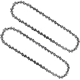Opuladuo 2PC 8 Inch Pole Saw Chain for RYOBI P2580 / P2508BTL / P2510 / P4360 / P4361, 8" Pruning Chainsaw Replacement Chain for RYOBI P5453 / P5452BTL