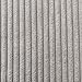 Home Brilliant Striped Velvet Cushion Cover for Chair Supersoft Handmade Decorative Pillowcase, Light Grey, 18