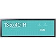 LaVie Home 13.5x40 Picture Frame Black, Panoramic Picture Frame for Wall Decoration, Classic Black Minimalist Style Suitable for Decorating Houses, Offices, Hotels（1 Pack）