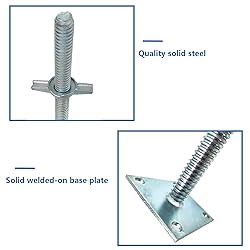 GaeaAuto 4 Pack Adjustable Leveling Jack Solid