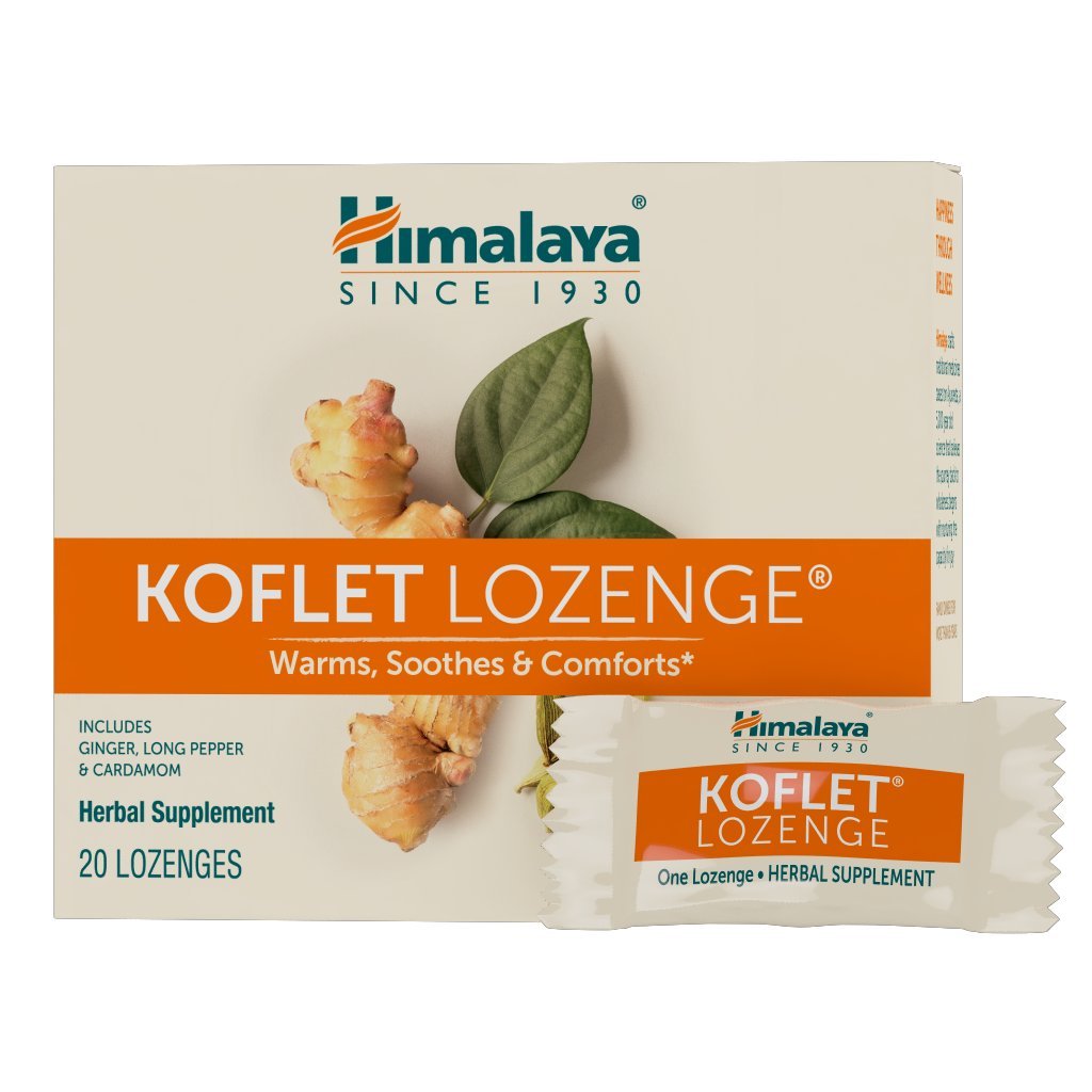 Himalaya Koflet Lozenges, Original Menthol Flavor, Natural Herbal Cough