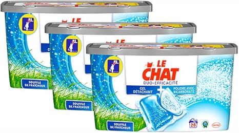 Le Chat Souffle De Fraicheur Duo Efficacité Lessive En