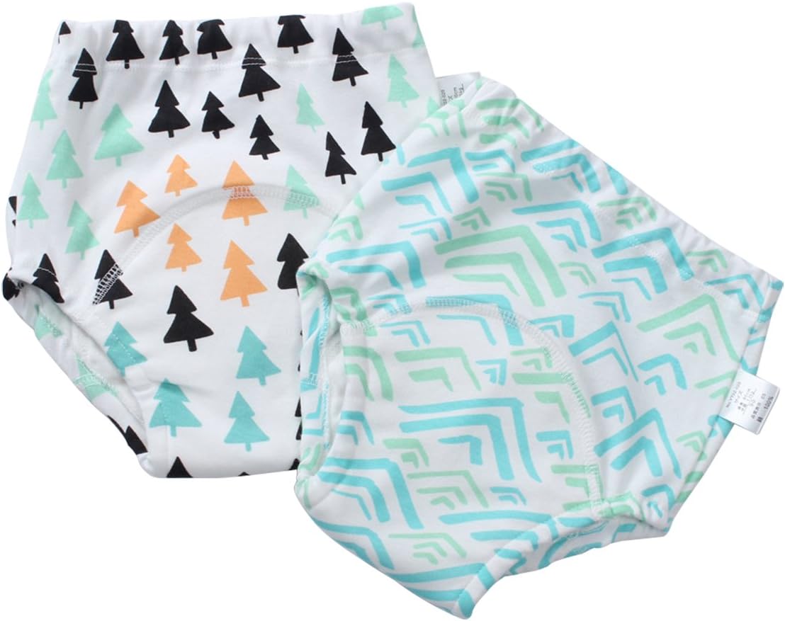 Baby Underwear Toddler Cotton Training Pants Diaper Covers Briefs for Boys Girls