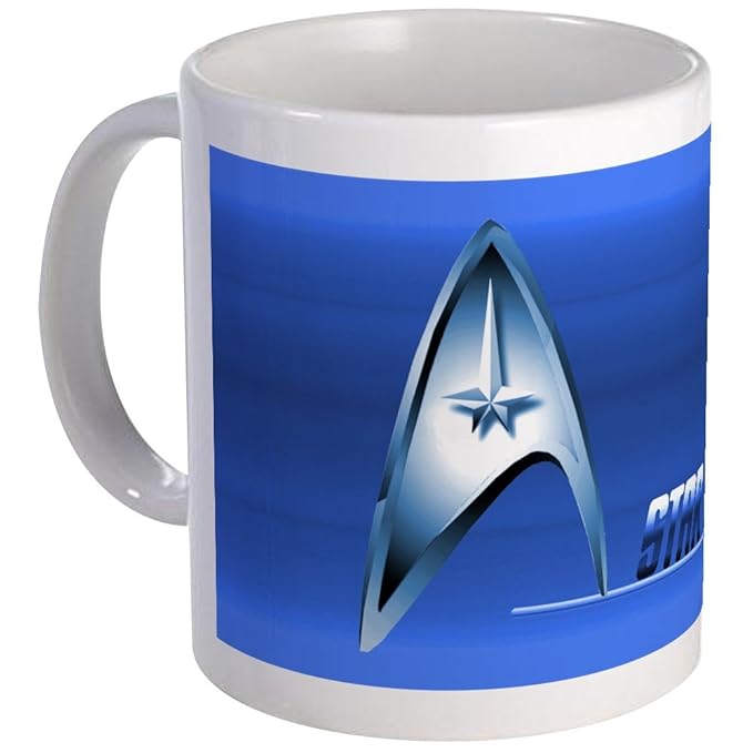 CafePress Blue Star Trek Mug Unique Coffee Mug, Coffee Cup