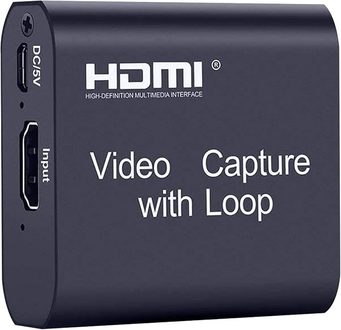 Carte De Capture Vidéo 4K HDMI Vers USB 3.0 - 1080p 30fps, Plug & Play - Pour Streaming, Jeux, Conférences - 7