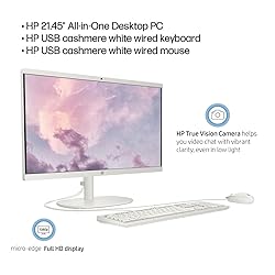 HP 2022 All-in-One Desktop, 21.5" FHD