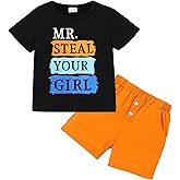 DISAUR Toddler Boy Clothes Little Baby Boys Outfits 2PCS Summer Short Sleeve With Pants Clothing Set for 1-5 Years