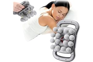 16-Head Massage Gun Set, Portable Deep Tissue Percussion Massager with 9 Modes & 9 Speed Settings for Shoulders, Upper Arms, 