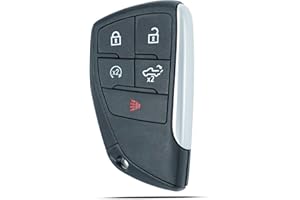 SUPALAND Key Fob Keyless Entry Fits for 2022 2023 2024 GMC Sierra Chevy Silverado1500 2500 3500 Smart Remote Control Key Repl