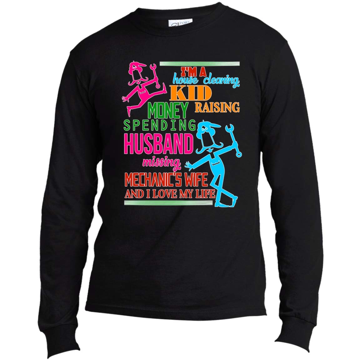 I Am A Mechanic Tees Us, Husband Missing Mechanic's Wife T Shirt