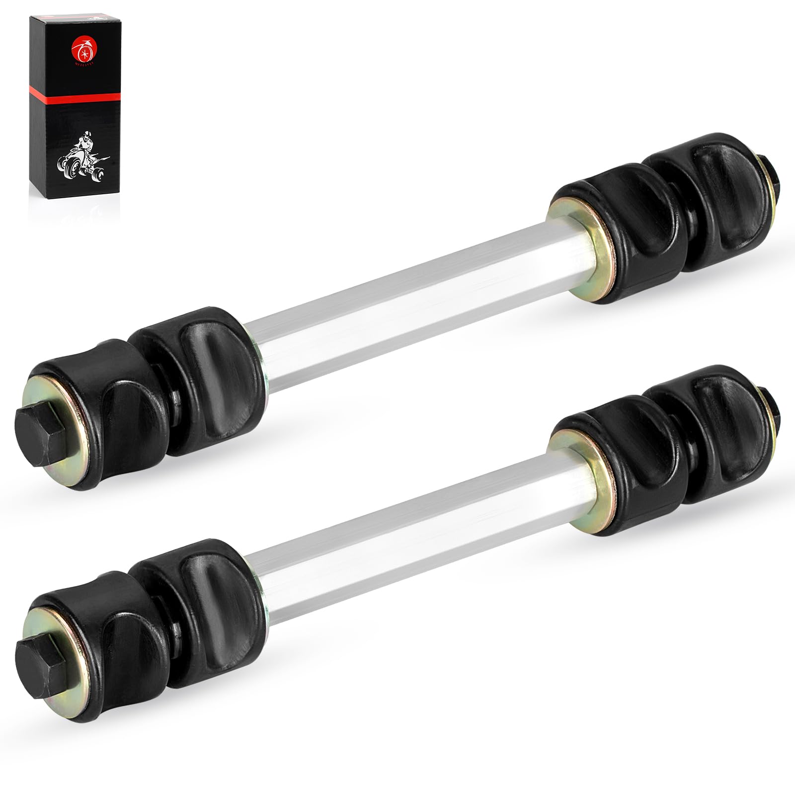 Photo 1 of 2Pcs Rear Stabilizer Linkage Rod Shaft Kit for Polaris Sportsman Ranger Worker Hawkeye Xplorer Diesel 335 400 450 455 500 600 700 800 5020827
