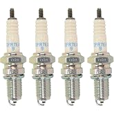 NGK Spark Plug DPR7EA-9- Set of 4 | Replaces 756756 TY26722 0217-730 92070-1125 09482-00354 94701-00262 94703-00262 98069-57916 98069-57916-00 4086 X22EPR-U9.