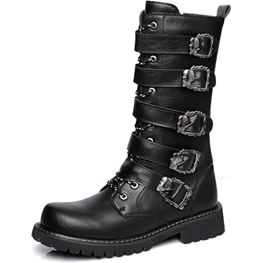 ?Leather Man Costume Shoes Amazon.com: Yearntown Medieval Pirate Boots Men Renaissance  main image 3