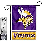 Vikings Garden Flag and Stand Pole Holder Mount