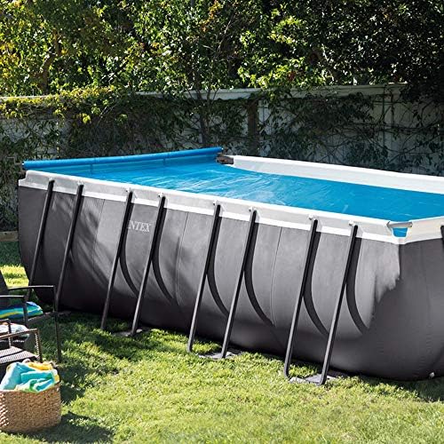 Intex 28051 - Enrollador de Cobertor solar para piscinas cuadradas ...
