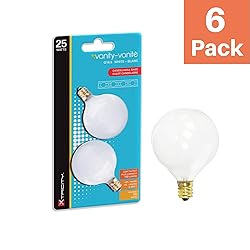 Xtricity 25W Incandescent Soft White G16.5 Globe