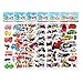 35 Different Sheets 3D Puffy Stickers Kids Stickers (850+) for Teacher, Students, Kids Scrapbooking,Including Animals, Smiley Faces, Cars,Numbers，Letters, Love，Plant and More