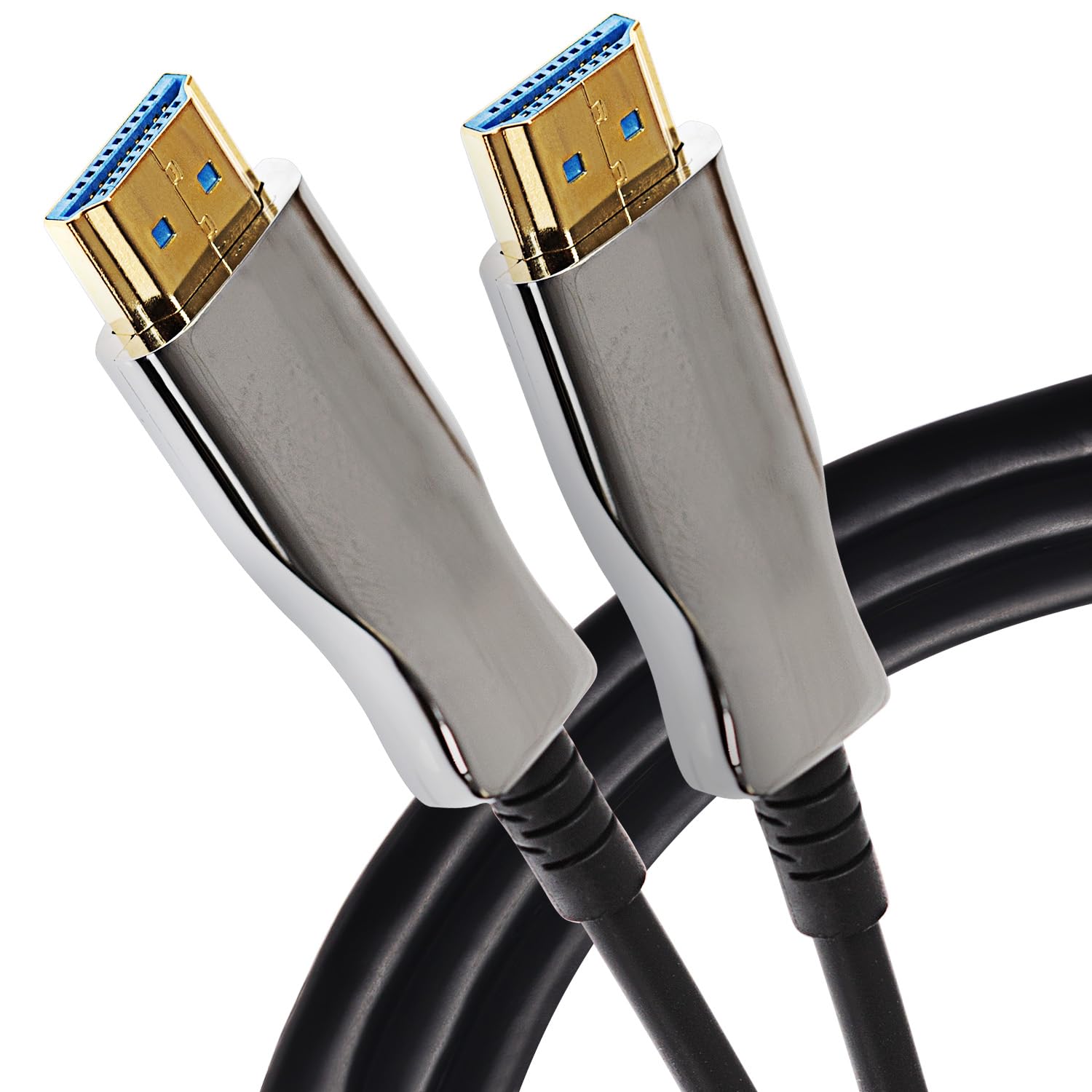 Maplin Pro HDMI Cable 10M, Fiber Optical V2.1 48Gbps High-Speed 8K@60Hz 4K@120Hz Dolby/Dynamic HDR/HDCP 2.3/eARC, Compatible with TVs, Monitors, PS/Xbox, Projectors, Soundbars, TV Box, Laptops