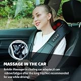 iKristin Neck Massager Deep Tissue 3D Kneading with Heat Black view 6