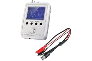 JYETech 'DSO Shell' Oscilloscope DIY Kit w/Enclosure & Clip Probe by Nooelec. Low Cost Digital Storage Oscilloscope with 2.4" TFT LCD. Model DSO150 (DSO 150); SKU 15001K