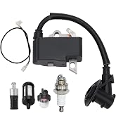 Ignition Coil with Spark Plug for Stihl MS171 MS181 MS211 MS271 MS271C MS291 MS291C MS341 MS361 Chainsaw Replace 1141 400 1303 1141-400-1307 1141 400 1307 1141-400-1303