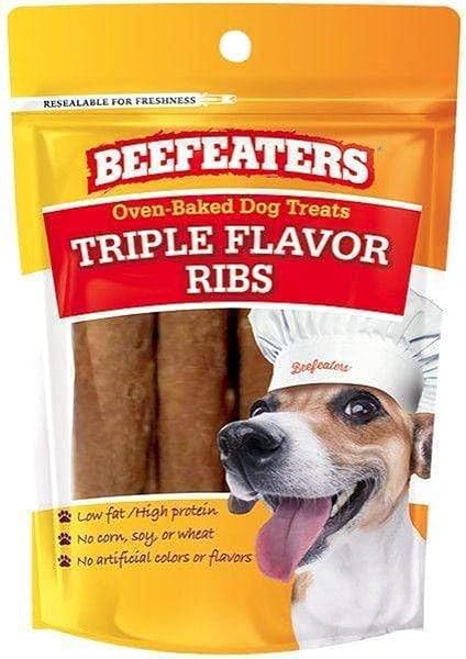 BEEFEATERS BEAFEATERS OVEN BAKED TRIPLE FLAVOR RIBS DOG...