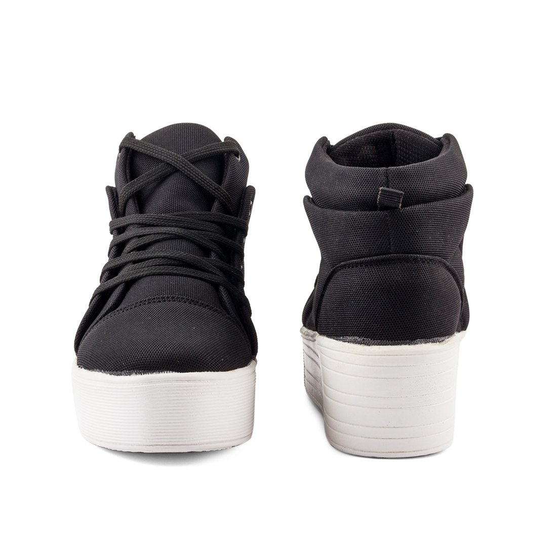 tashi women's canvas heel sneakers