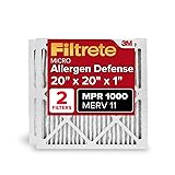 Filtrete 20x20x1 AC Furnace Air Filter, MERV
