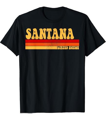 Amazon.com: Santana Mens Vintage Peace T-Shirt M : Clothing, Shoes