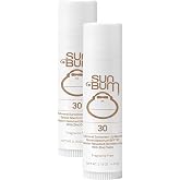 Sun Bum SPF 30 Mineral Sunscreen Lip Balm | Hawaii Act Compliant | Octinoxate Free | Oxybenzone Free | .15 oz