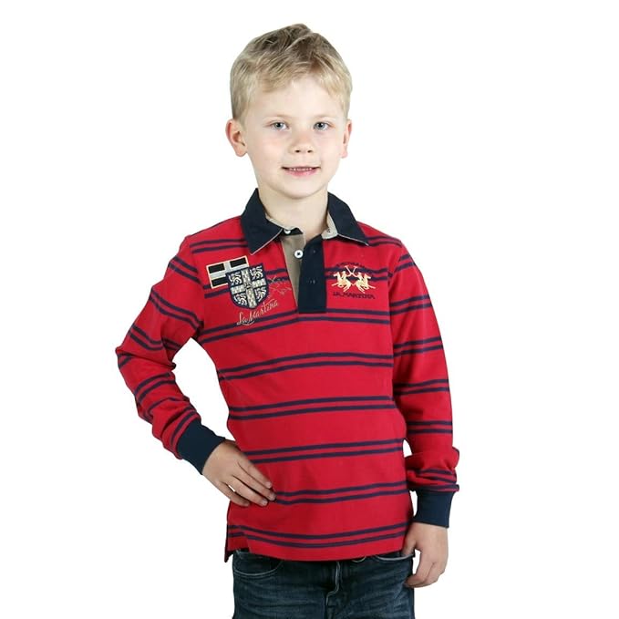 la martina polo manica lunga