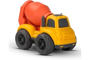 Aigitoy Trucks for Toddlers 2-4 Years, BPA Free, Phthalates Free, PVC, Carrier Truck for Toddlers 1+, Kids Toys Set for Age 1-5, Christmas Birthday Gift Car Sets for Toddlers