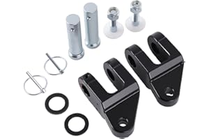 GALLNACK BX88357 BX88296 Tow Bar Adapter Lug Kit Fits Off-Road Bumpers with 7/8" Pin Size Compatible with RV Baseplates and Blue Ox Tow Bar Systems – Easy Bolt-On Installations