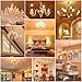 Dimmable E12 Candelabra LED Bulbs 40W Equivalent, 2700K Warm White, 4W Filament LED Chandelier Light Bulbs, CA11 Vintage Edison Clear Candle Bulbs, 25000+ Hours Lifespan, No Flicker, Pack of 12