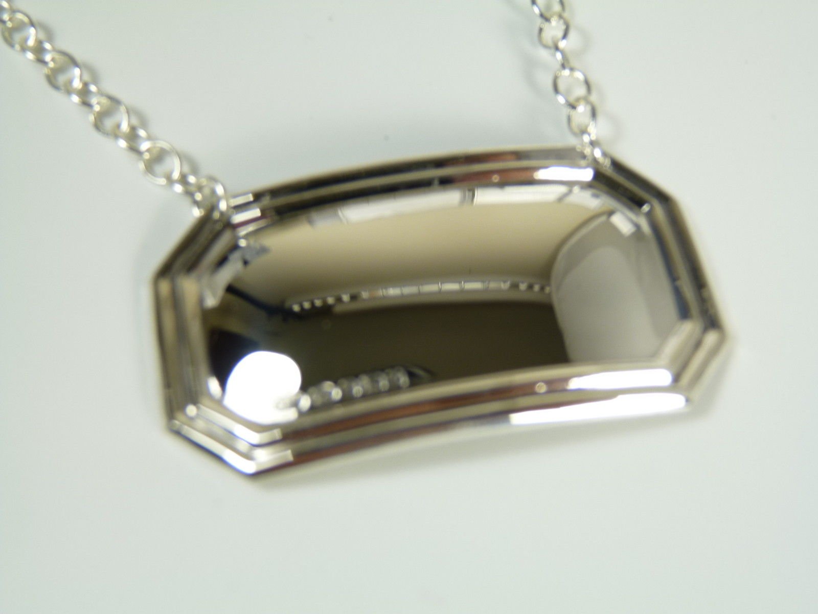 New Sterling Silver Decanter/Wine Label - UNENGRAVED - Boxed