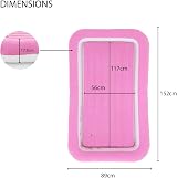Elex Trendi Kid Airbed with Bumper Pink Blue Junior Camping Bed Electric Pump view 5