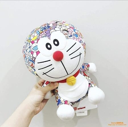 Amazon ぬいぐるみドラえもん人形カラフル神宮猫ぬいぐるみスーパーソフトブルー脂肪人形枕赤ちゃんのおもちゃギフト ぬいぐるみ おもちゃ