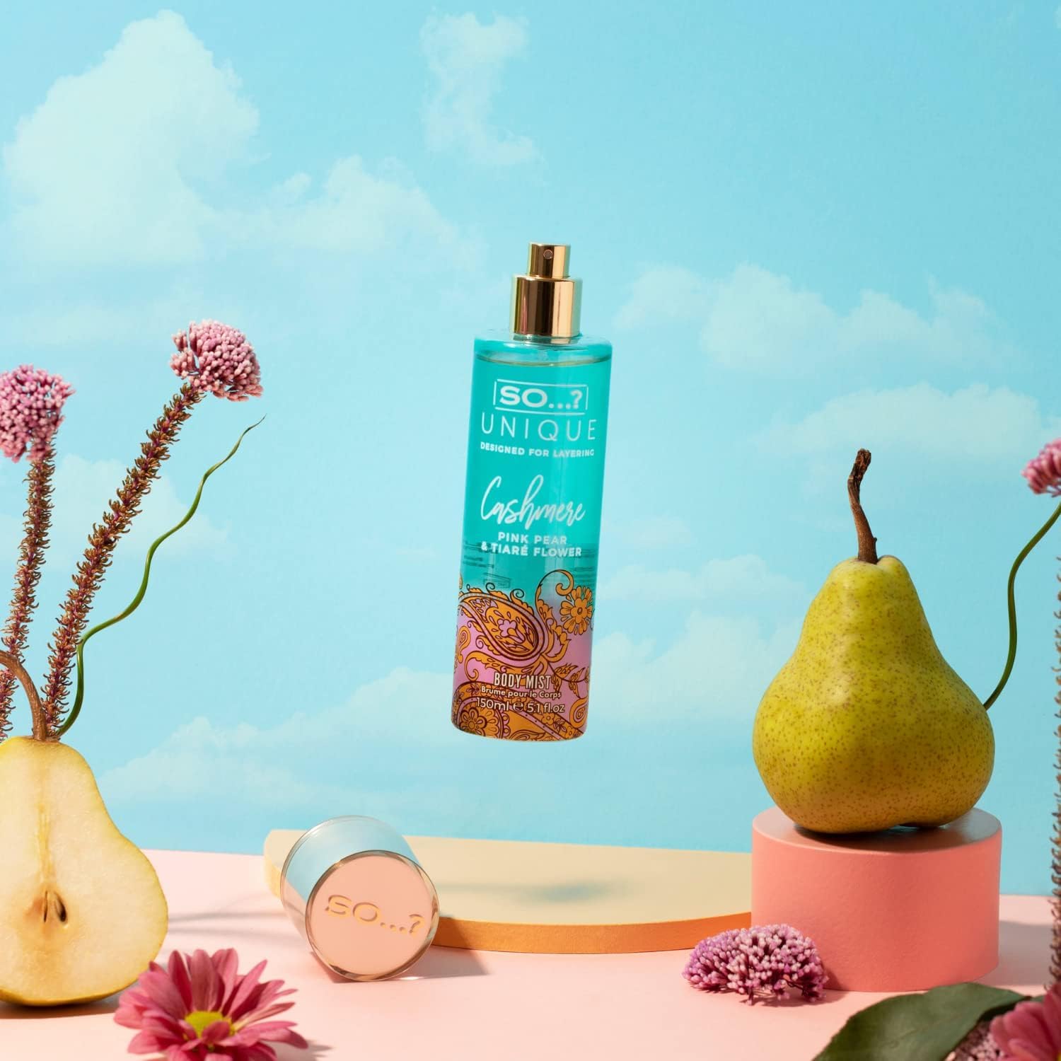 So…? Unique Body Mist Set - Perfumes for Women - Body Spray for Women - Vegan, Cruelty Free - Travel Size Gift Set - 650 to 1000 Sprays - 4 pcs