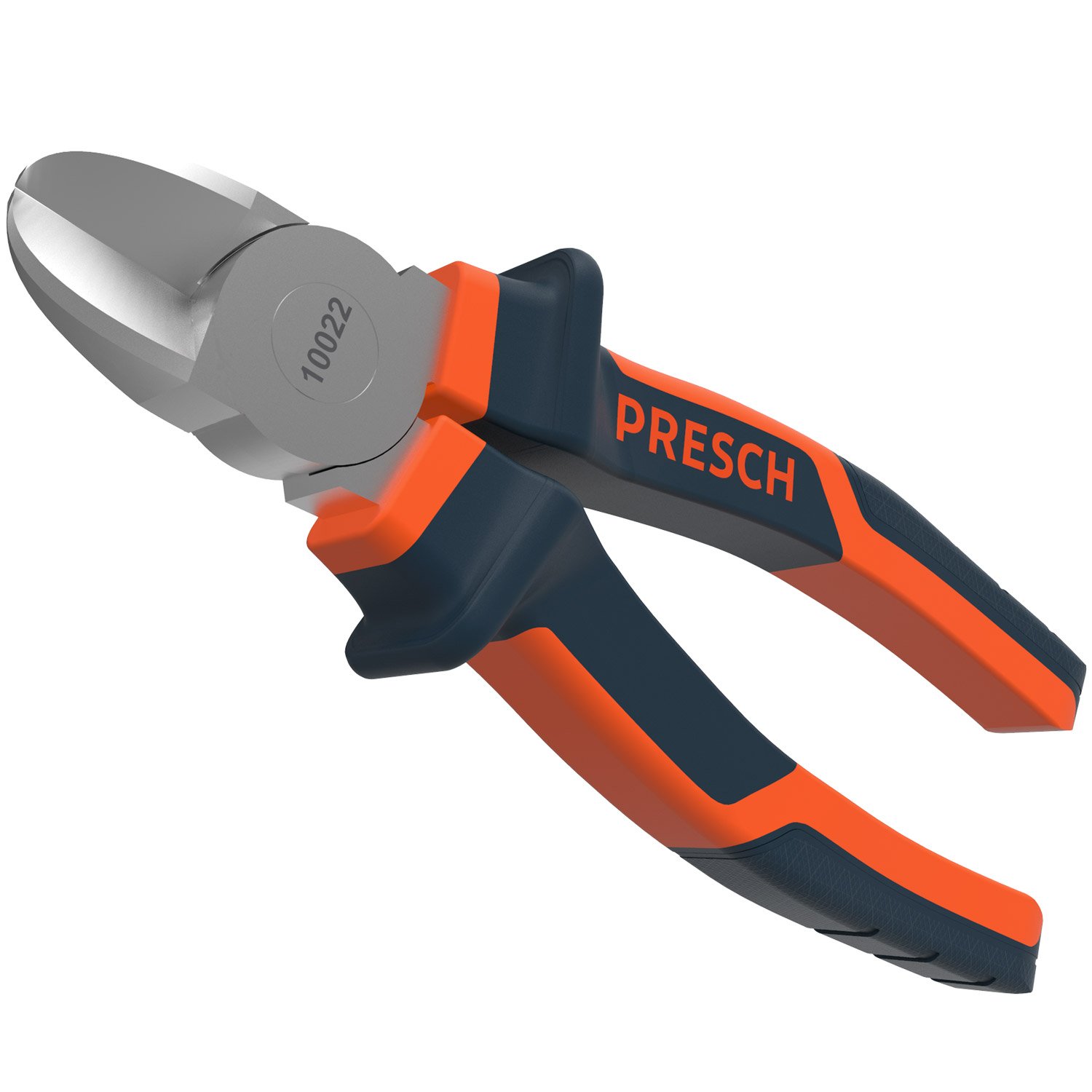 Presch Side Cutter 160mm Straight - Professional Cable Cutter Hardened with Multi-Component Handle - Heavy Duty Craft and Florist Wire Cutters