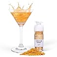 Gold Edible Glitter for Drinks, 5g Gold Luster Dust Edible for Food, Perfect for Cake Decorating, Cocktails, Cupcakes, Drinks, Chocolate, Strawberries(0.18oz, Gold)