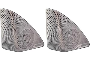 CICONY Car Door Stereo Speaker Cover Trim for Mercedes Benz New Class C W205 2015-2019 Car Accessories Speaker Cover Trim Sticker