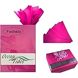 Ocean Tides Tissue Paper Gift Wrap Bulk Wrapping 100 200 300 or 500 Sheets 15 x 20 Assorted Black Blue Fuchsia Gold Green Ora