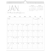Guasslee Wall Calendar 2027-2028,18 Months Jan 2027-Jun 2028, 14" X 11" | Vertical Calendar with Notes Section &amp; Julian Date, Monthly Planner for Office School Home Easy Organizing